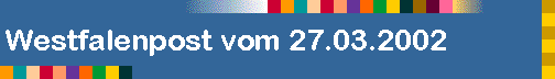 Westfalenpost vom 27.03.2002