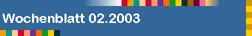 Wochenblatt 02.2003